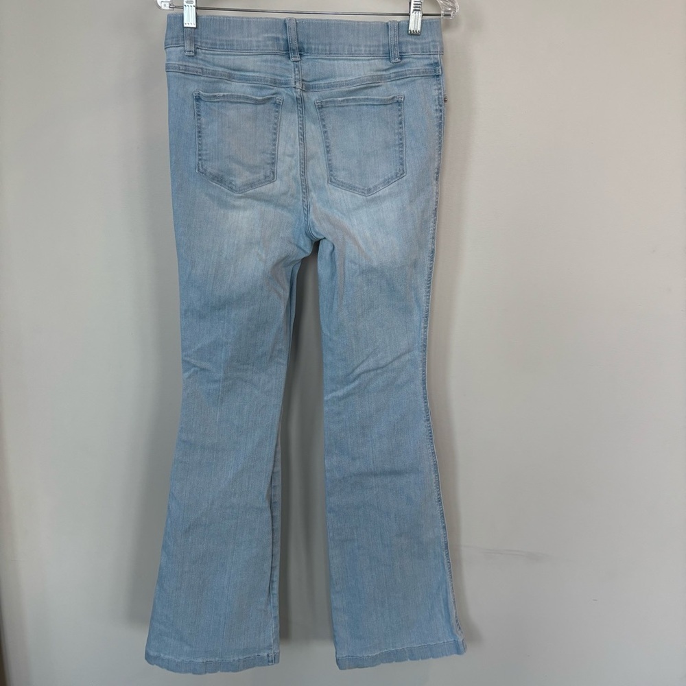 Spanx Light Wash Flare Jeans Size M - Picture 3 of 7